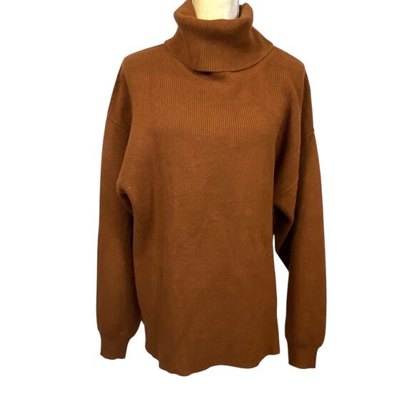 Free People Turtleneck Sweater Oversized Women's Size Small - Picture 1 of 9